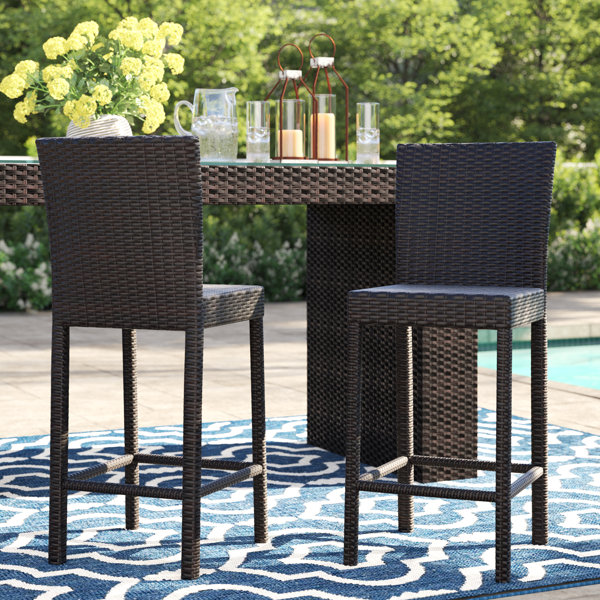 Sol 72 Outdoor™ Tegan 30" Patio Bar Stool & Reviews Wayfair